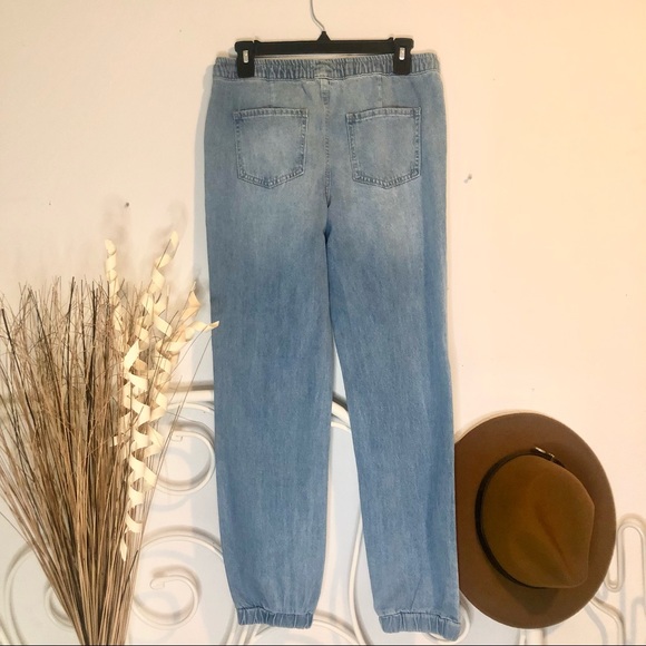 FOREVER 21 Pants Denim Joggers - Picture 3 of 7